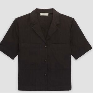 EVERLANE WORK WEAR LINEN TOP
